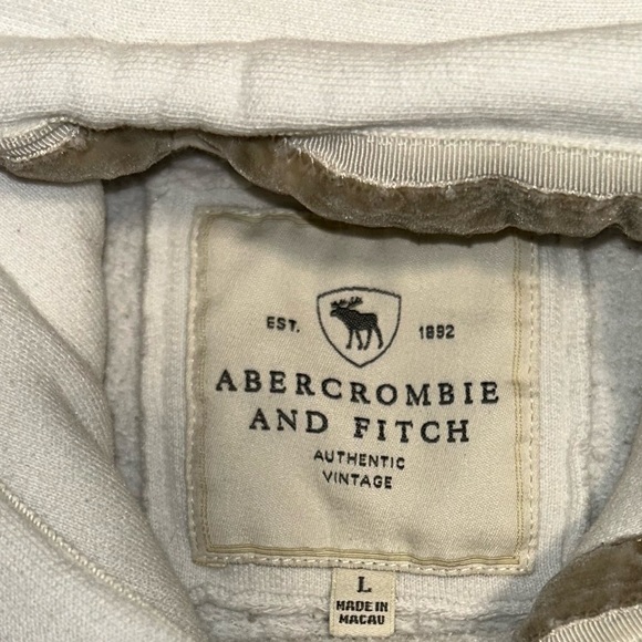 Vintage Y2k white Abercrombie & Fitch women’s size Large - Picture 5 of 7